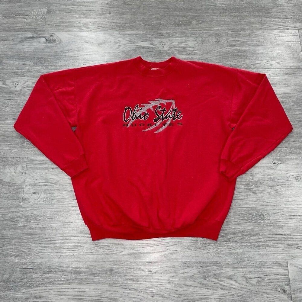 Vintage 90’s Ohio State Buckeyes Football Men’s XL Crewneck Sweatshirt Pullover